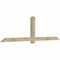 Ekena Millwork Eugene Rough Sawn Timber Gable Bracket, Douglas Fir, 96"W x 28"H x 4"D x 4"F, 7/12 Pitch GBW096X28X0404EUG00RDF - alternate 5